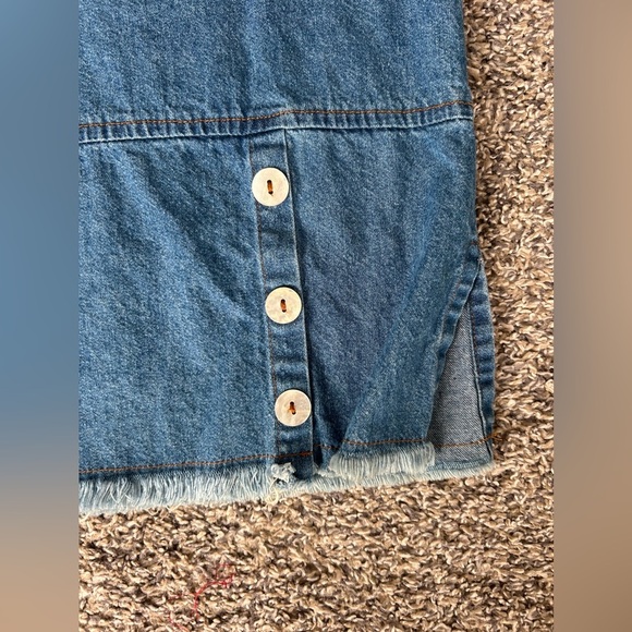 RAMA of USA vintage women’s 100% cotton denim top size medium - Picture 5 of 10